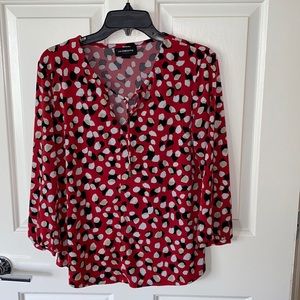 3/4 length blouse